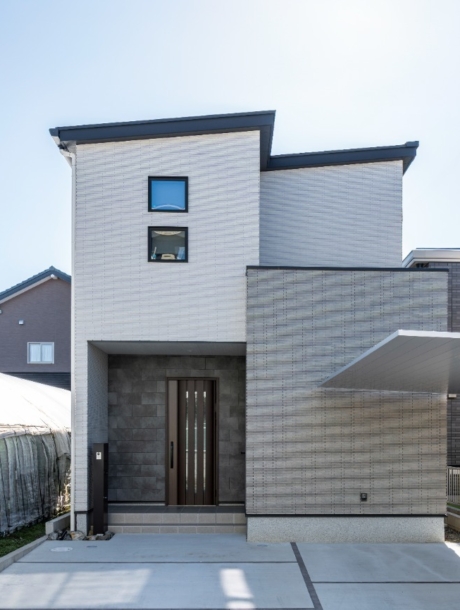 間口7mでも広々人気間取りの家